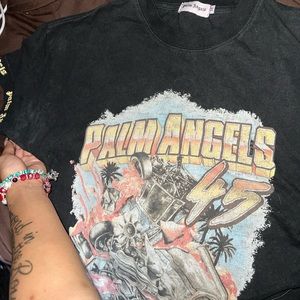 PALM ANGELS GRAPHIC TEE SIZE MEDIUM